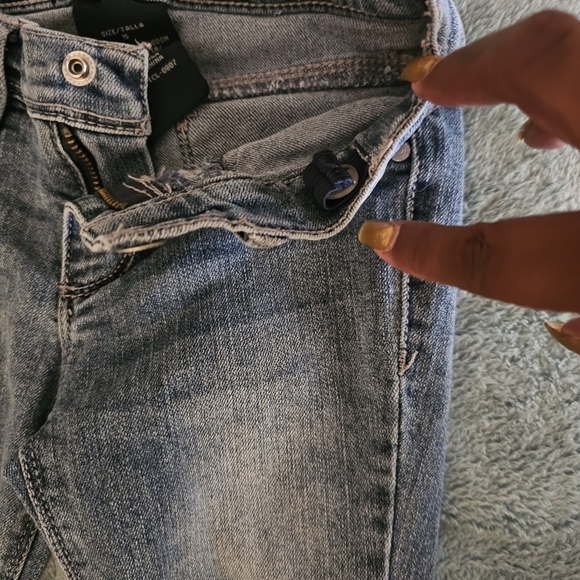 Blue Spice Kid's Distressed Blue Jeans - Picture 4 of 7